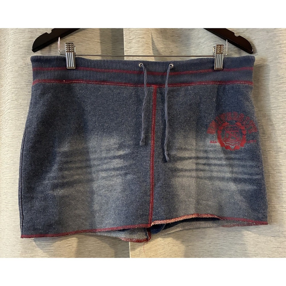Y2K Zoey Beth Women's Stretchy Micro Mini Skort Size Large Vintage Festival